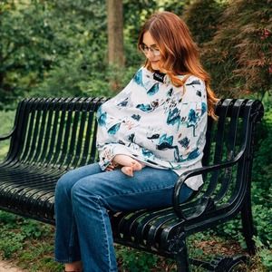 Milk Snob 5-in-1 Nursing and Car Seat Cover (Rocky Mountains)